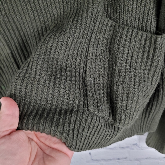 MADEWELL | patch pocket crewneck long sleeve knit pullover sweater Style J8782 - Picture 4 of 7